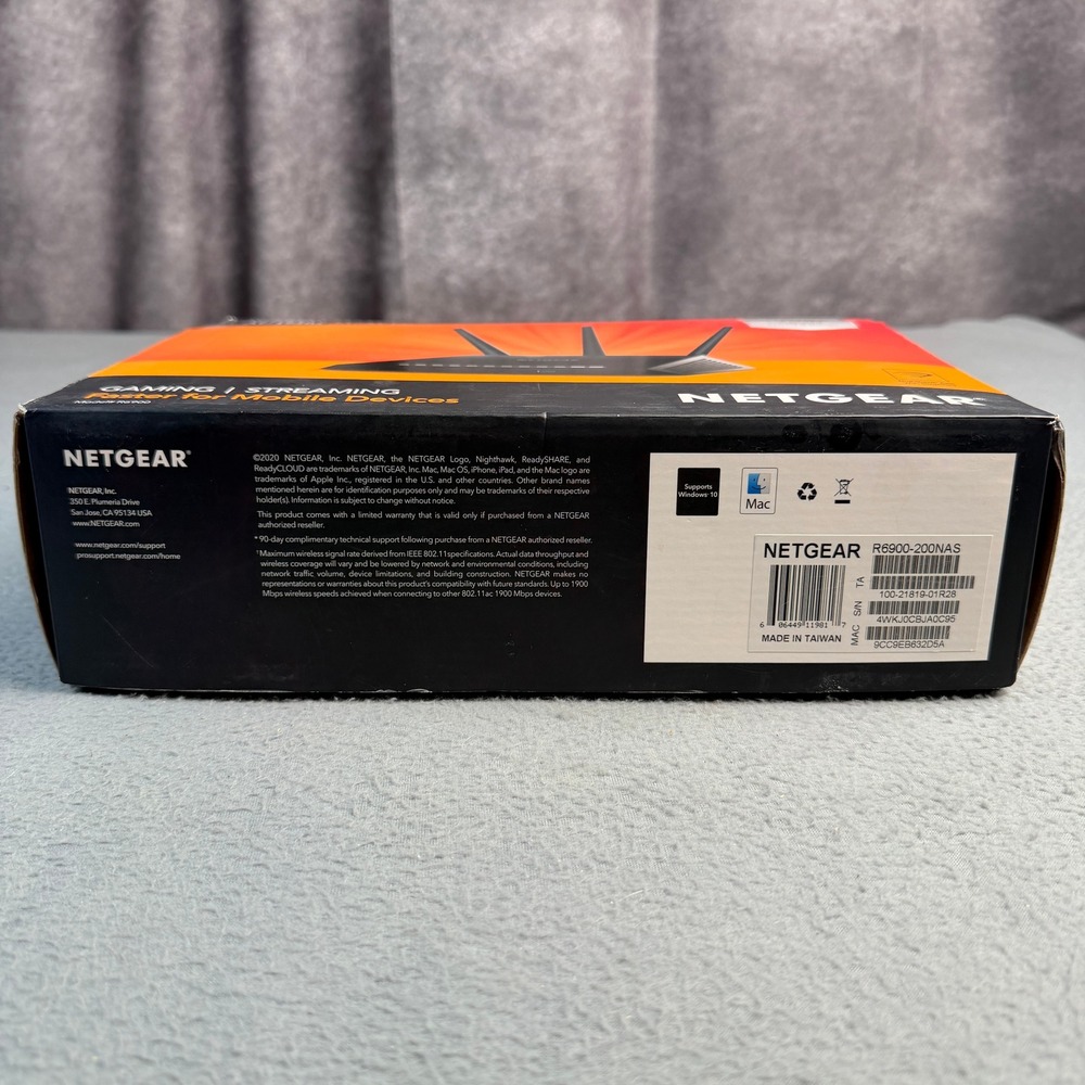 Netgear Nighthawk AC1900 Smart WiFi Router R6900v2 Dual Band Gaming Streaming - Picture 3 of 10